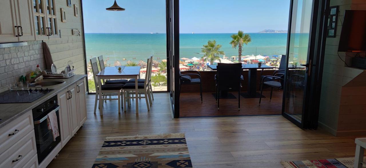 Luxury Beach Apartment In Qerret Golem  Eksteriør bilde