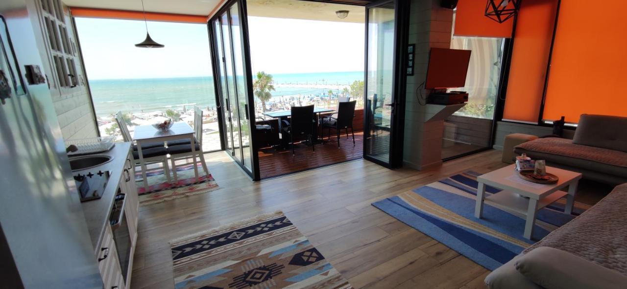 Luxury Beach Apartment In Qerret Golem  Eksteriør bilde